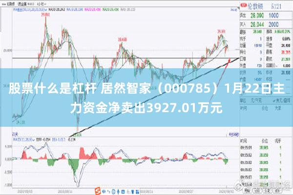 股票什么是杠杆 居然智家（000785）1月22日主力资金净卖出3927.01万元